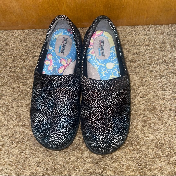 SoftWalk Shoes - Soft Walk Greys Anatomy Meredith Comfort Slip Resistant Shoes Clogs Candy Dot 8